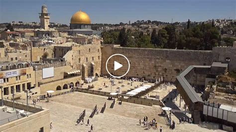 western wall jerusalem live webcam|earthcam jerusalem live.